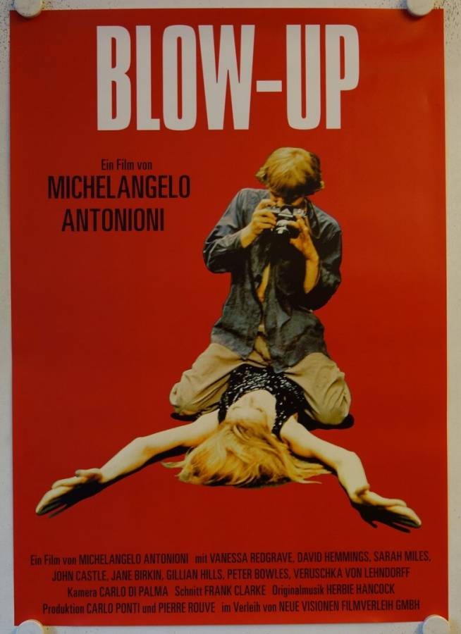 Blow-Up re-release german movie poster