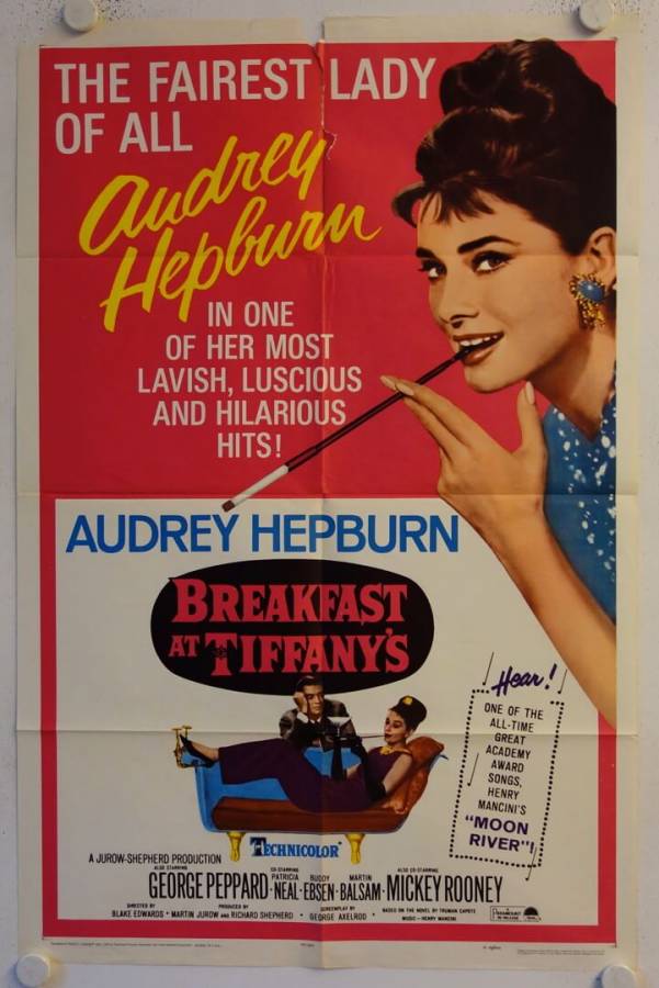 Breakfast at Tiffany's re-release US Onesheet movie poster