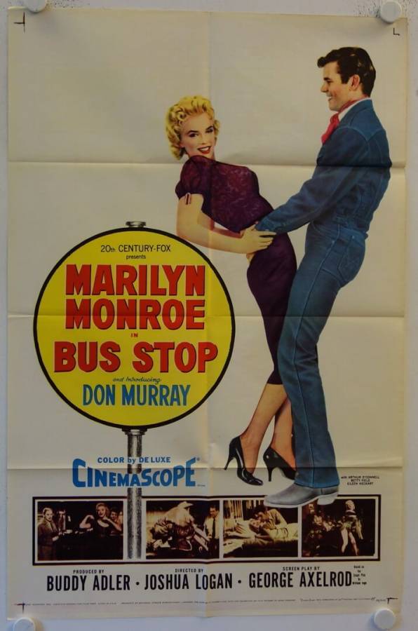 Bus Stop original release US Onesheet movie poster