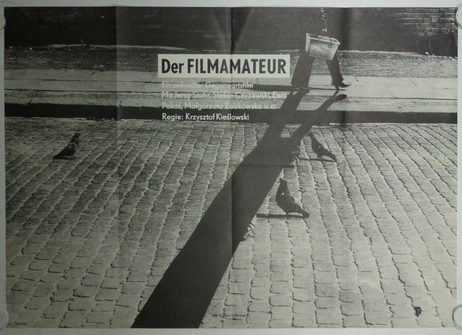 Der Filmamateur originales DDR Filmplakat