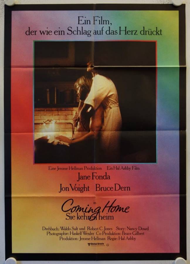 Coming Home original release german movie poster