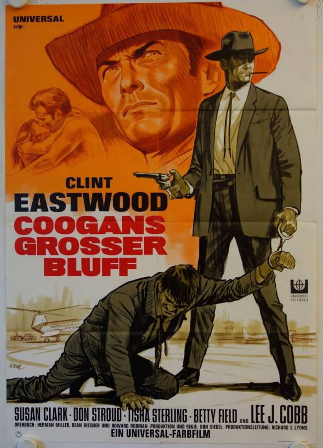 Coogan's grosser Bluff originales deutsches Filmplakat