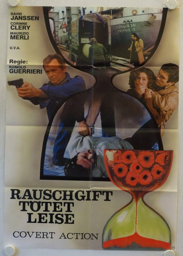 Rauschgift tötet leise - Covert Action originales deutsches Filmplakat