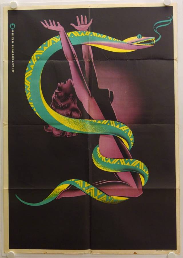 Creeping Poison original release Austrian movie poster