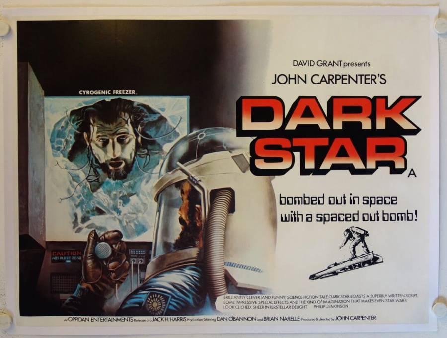 Dark Star originales British Quad Filmplakat