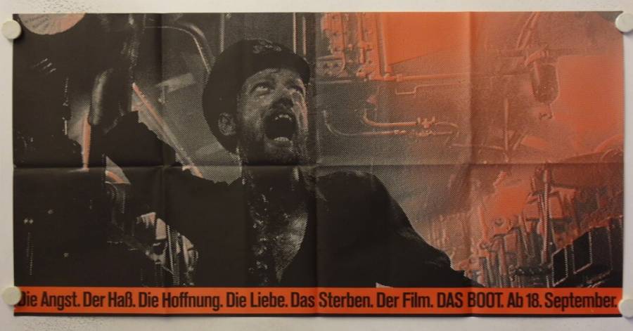 Das Boot original release german teaser advance movie poster