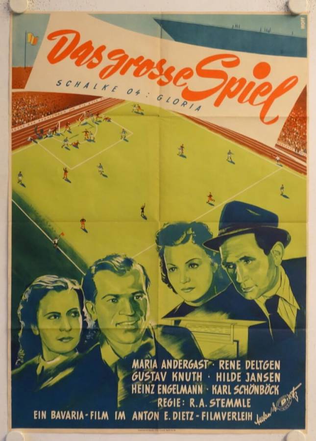 Das grosse Spiel Schalke 04 : Gloria originales deutsches Filmplakat (R50)