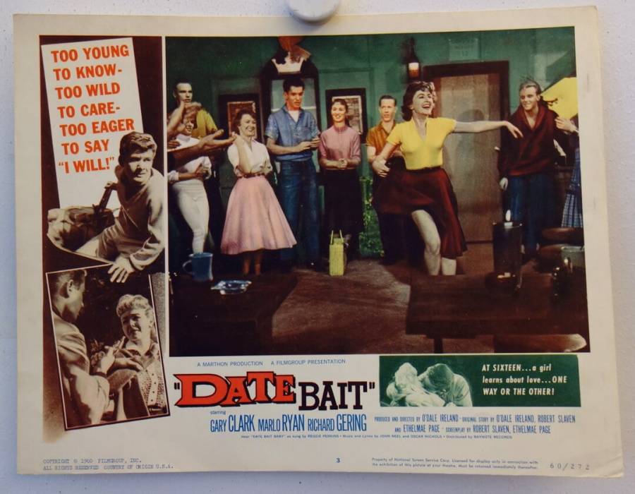 Date Bait original release US lobby card