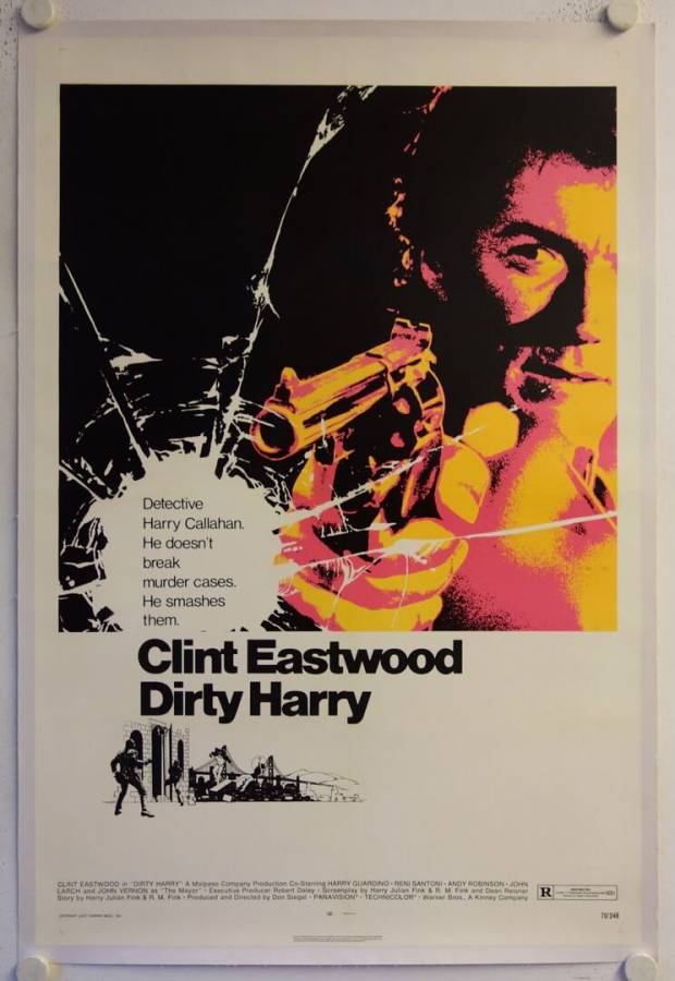 Dirty Harry original release US Onesheet movie poster