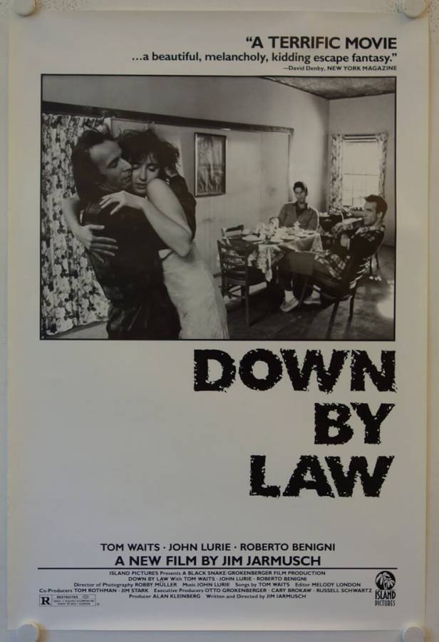 Down by Law original release US onesheet movie poster