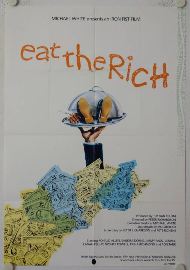 Eat the Rich! original release UK Onesheet movie poster