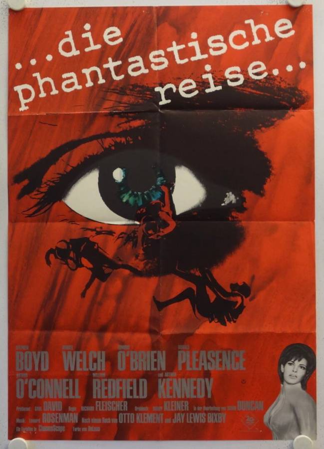 Die phantastische Reise originales deutsches Filmplakat