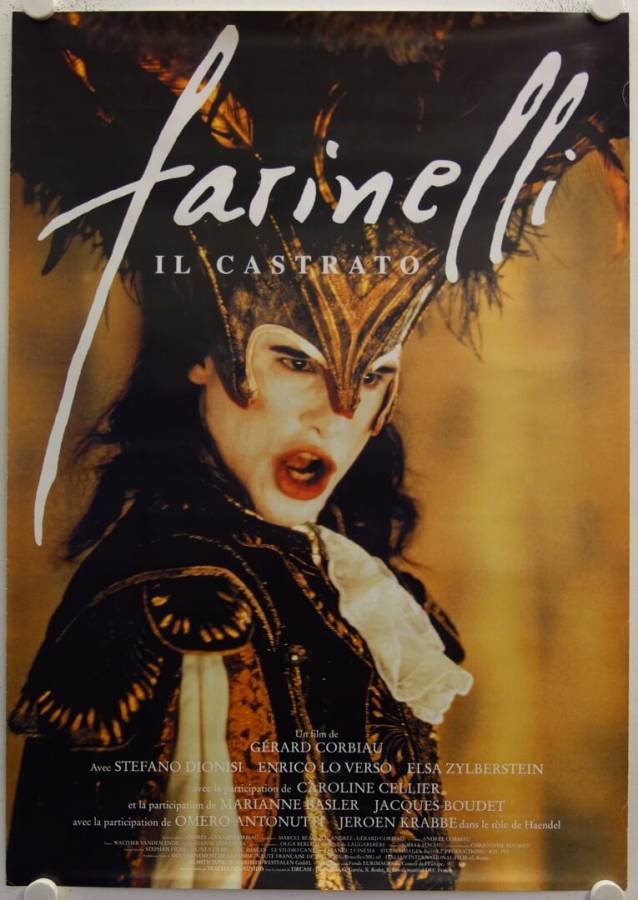 Farinelli originales Filmplakat aus Frankreich