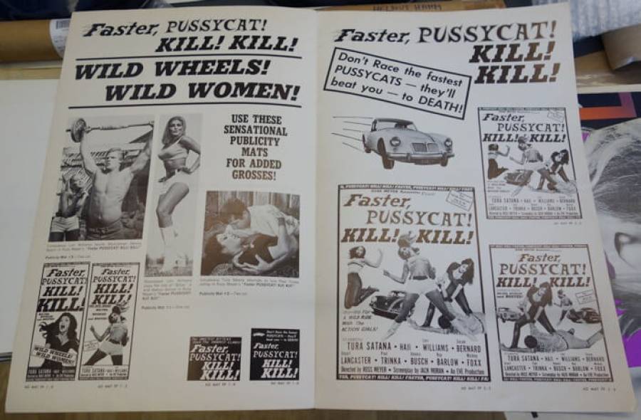 Faster Pussycat! Kill! Kill! original release US Pressbook