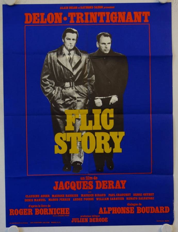 Flic Story original release french movie poster