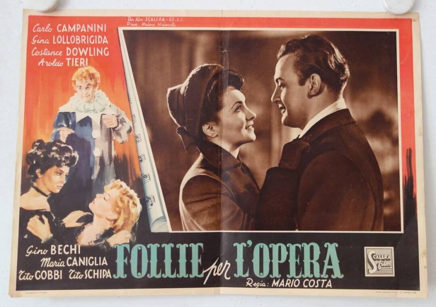 Follie per l'opera originales italienisches Fotobusta Filmplakat