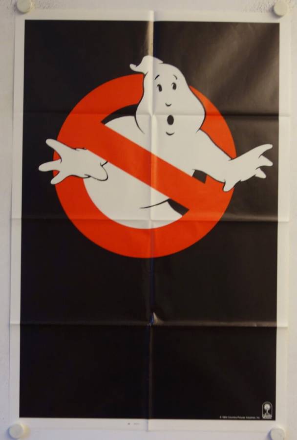 Ghostbusters original release US advance movie poster