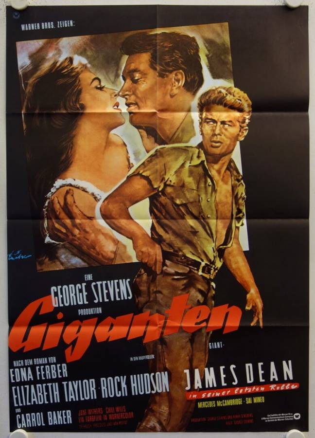 Giant re-release german movie poster