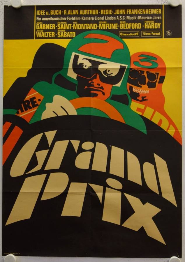 Grand Prix originales DDR Filmplakat