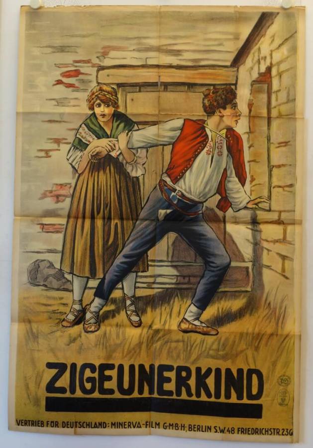 Zigeunerkind originales deutsches Filmplakat