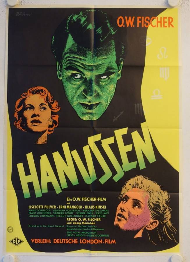 Hanussen original release german movie poster