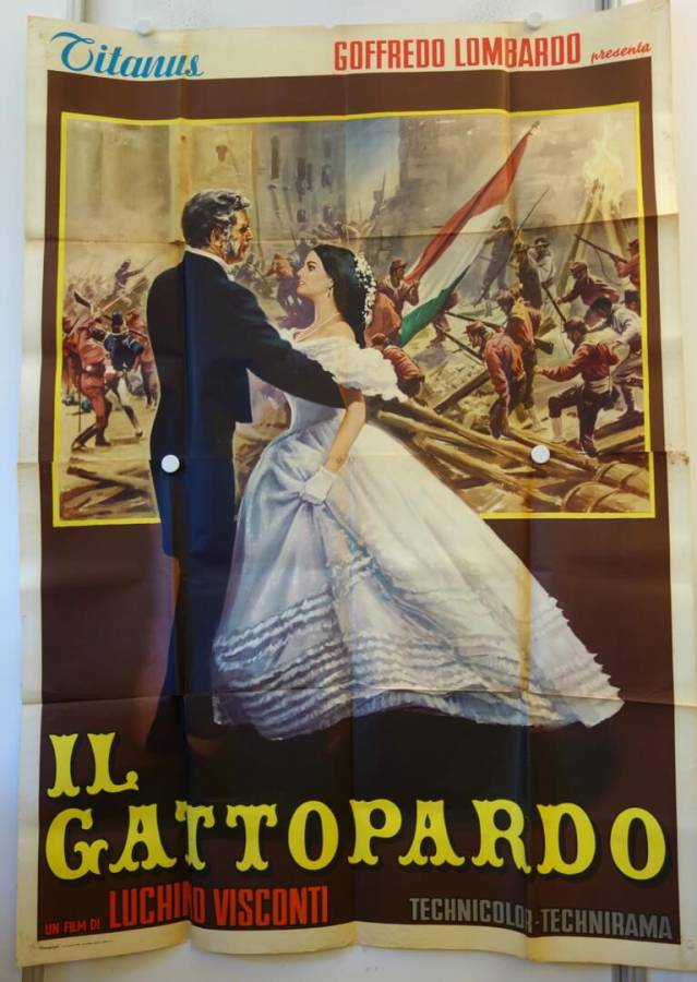 Der Leopard originales Filmplakat aus Italien