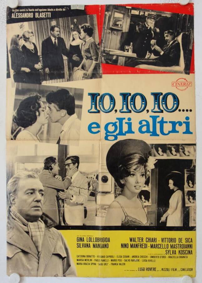 Io, io, io.... e gli altri originales italienisches Filmplakat