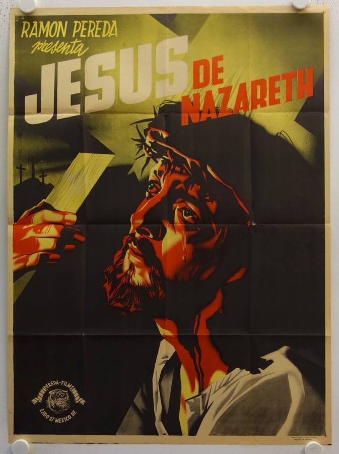 Jesus of Nazareth original release mexican movie poster