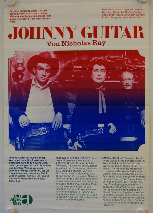 Johnny Guitar re-release german movie poster