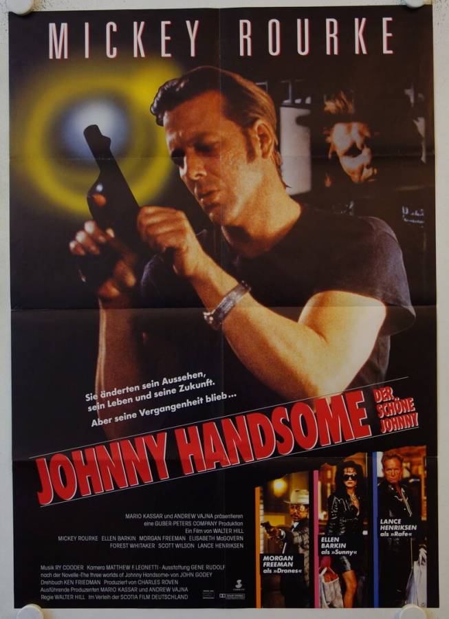 Johnny Handsome originales deutsches Filmplakat