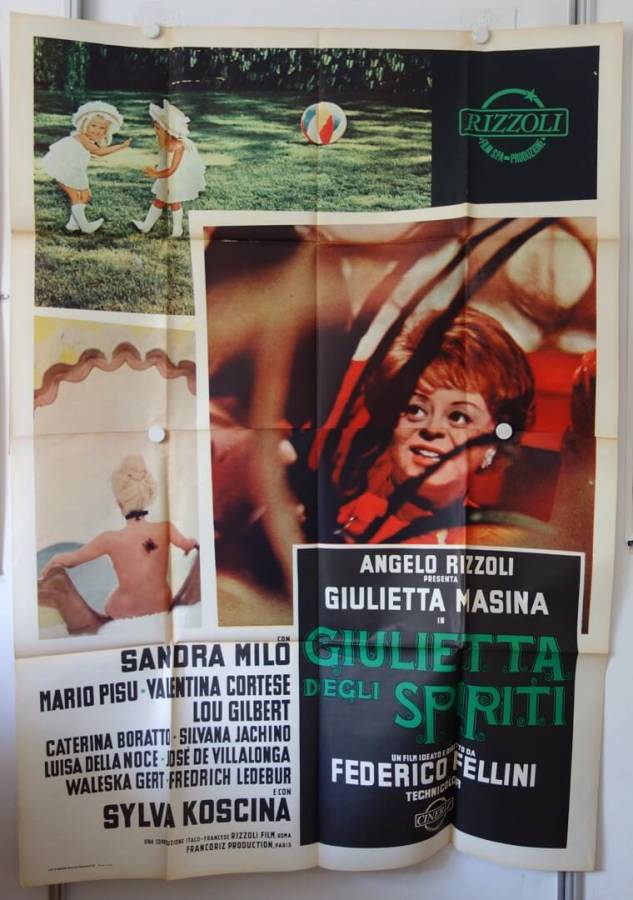 Julia und die Geister originales Filmplakat aus Italien