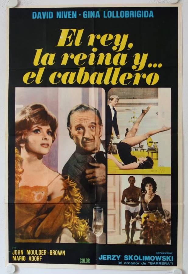King, Queen, Knave original release spanish movie poster