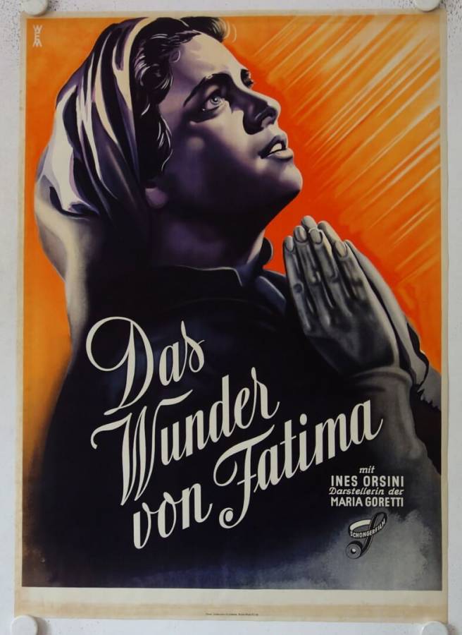 Das Wunder von Fatima originales deutsches Filmplakat