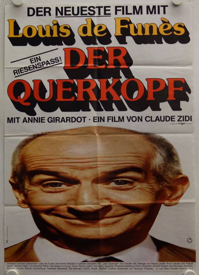 Der Querkopf originales deutsches Filmplakat