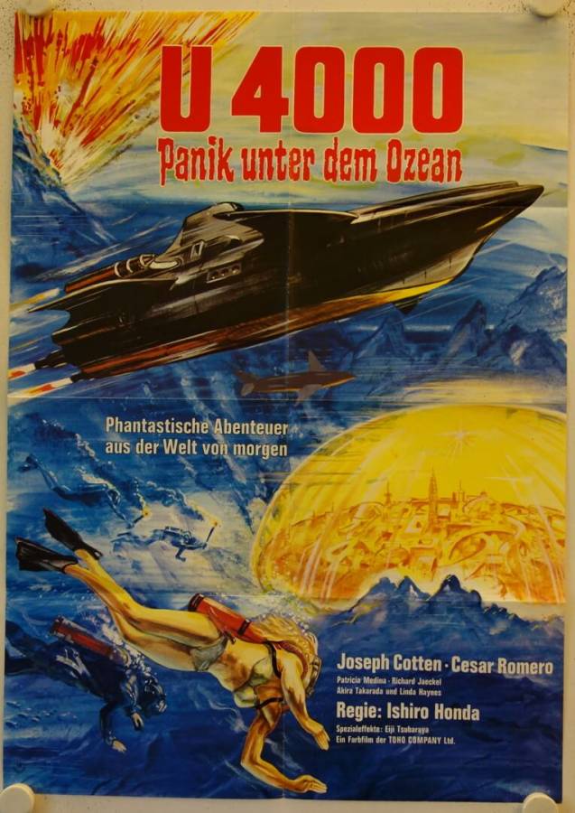 Latitude Zero original release german movie poster