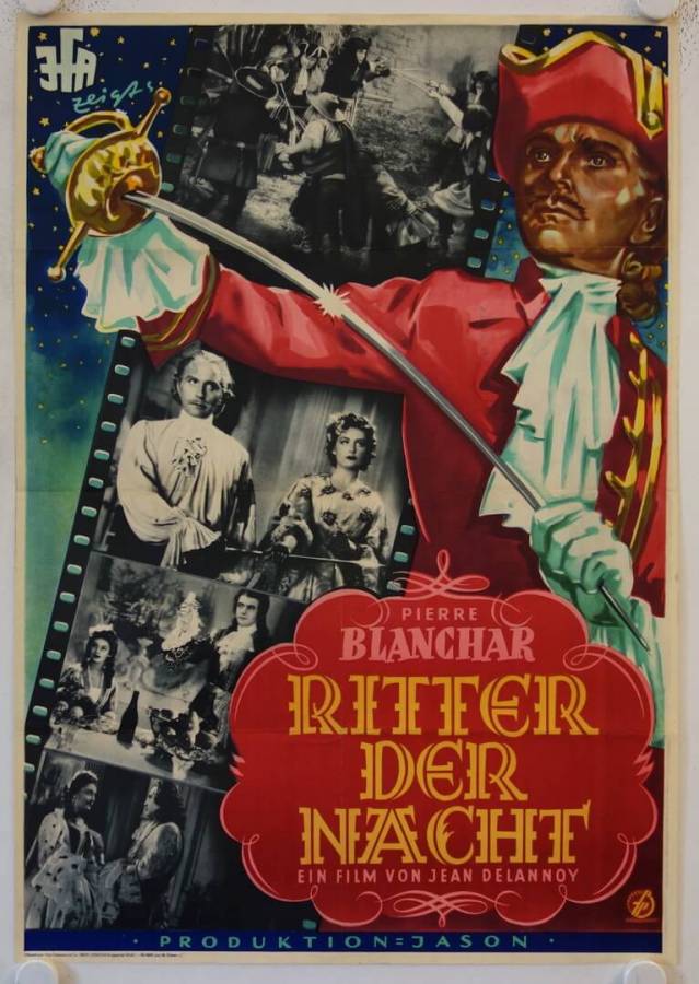 Ritter der Nacht originales deutsches Filmplakat