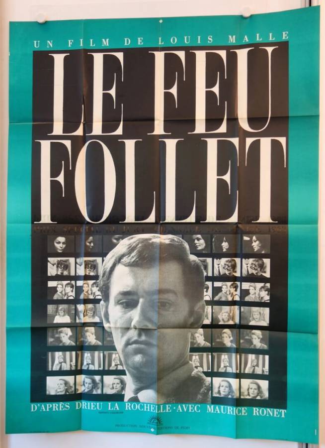 Le Feu Follet original release large french movie poster