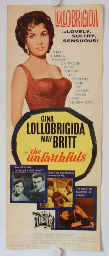 Untreue originales US Insert Filmplakat