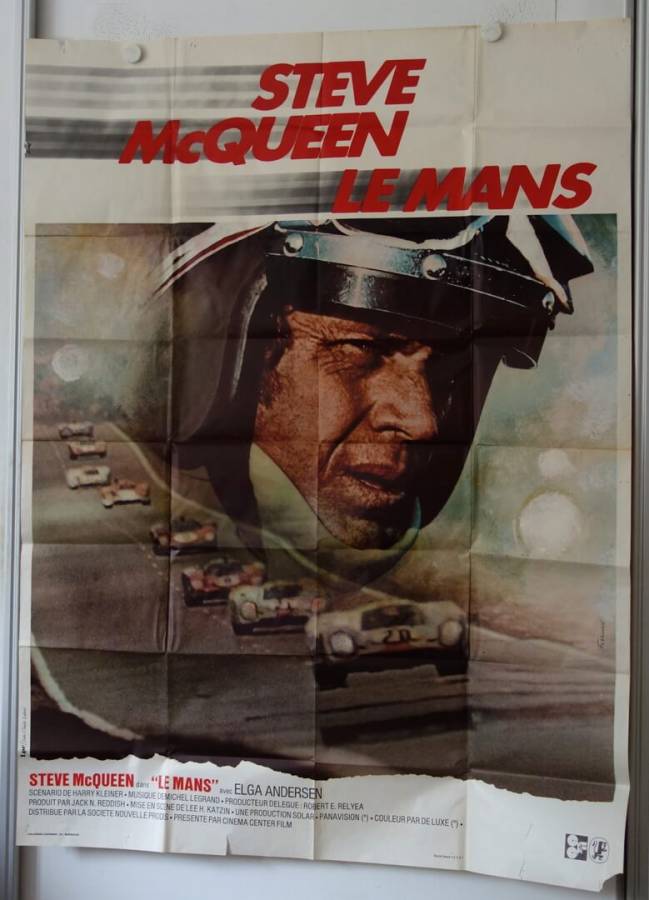 Le Mans original release large french movie poster