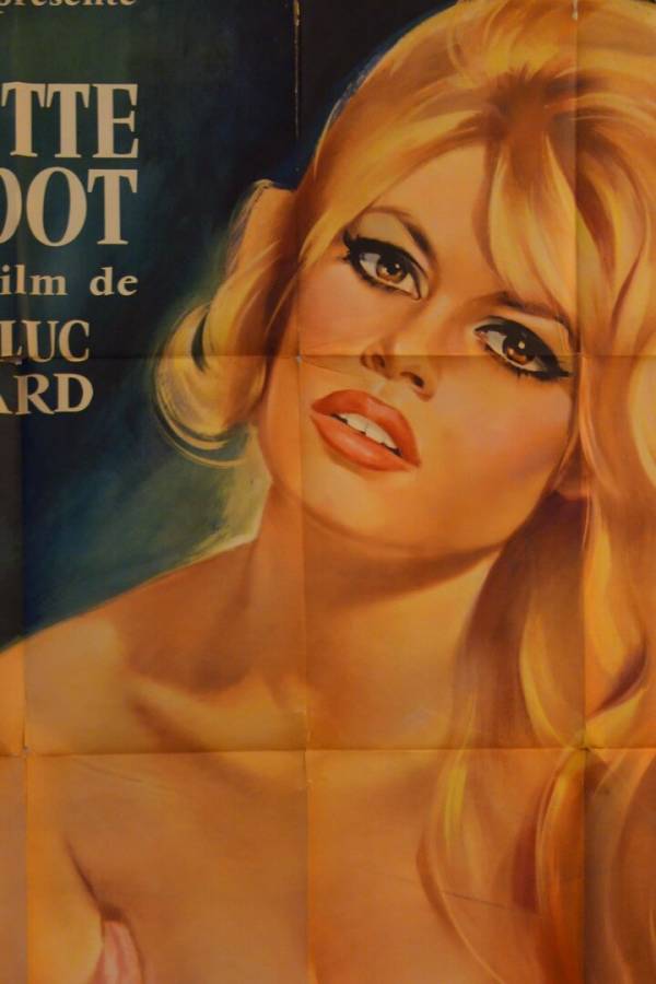 Le Mepris - Contempt original release large french movie poster