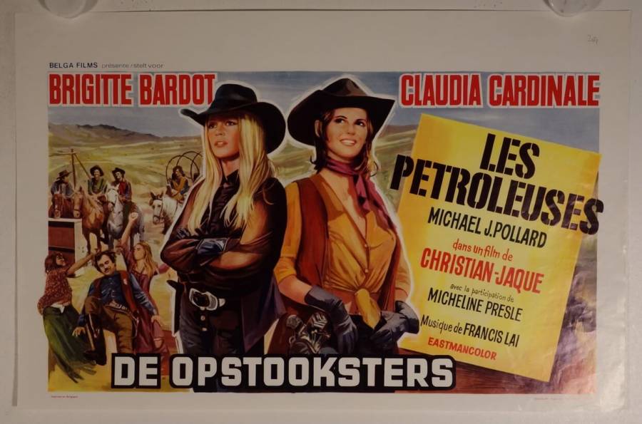 Les Petroleuses - Frenchie King original release belgian movie poster