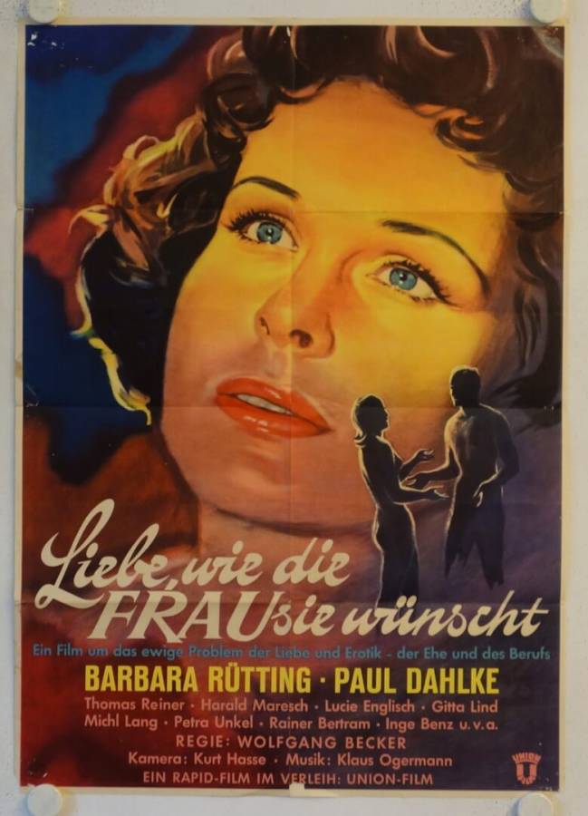 Liebe wie die Frau sie wünscht original release german movie poster