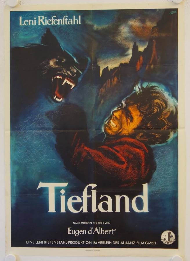 Tiefland originales deutsches Filmplakat