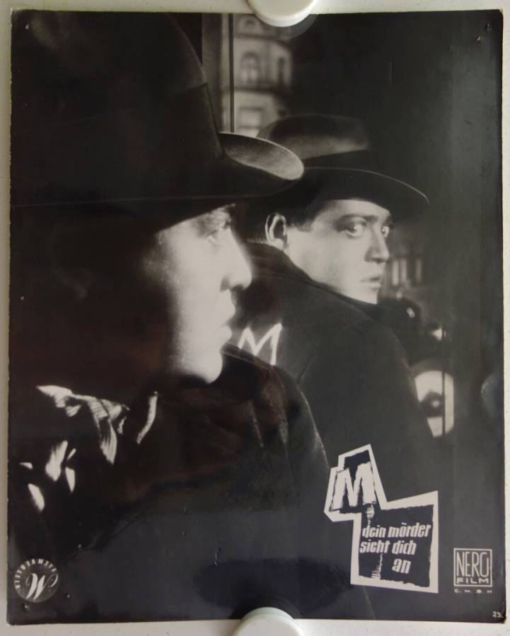 M - Eine Stadt sucht einen Moerder re-release german lobby card