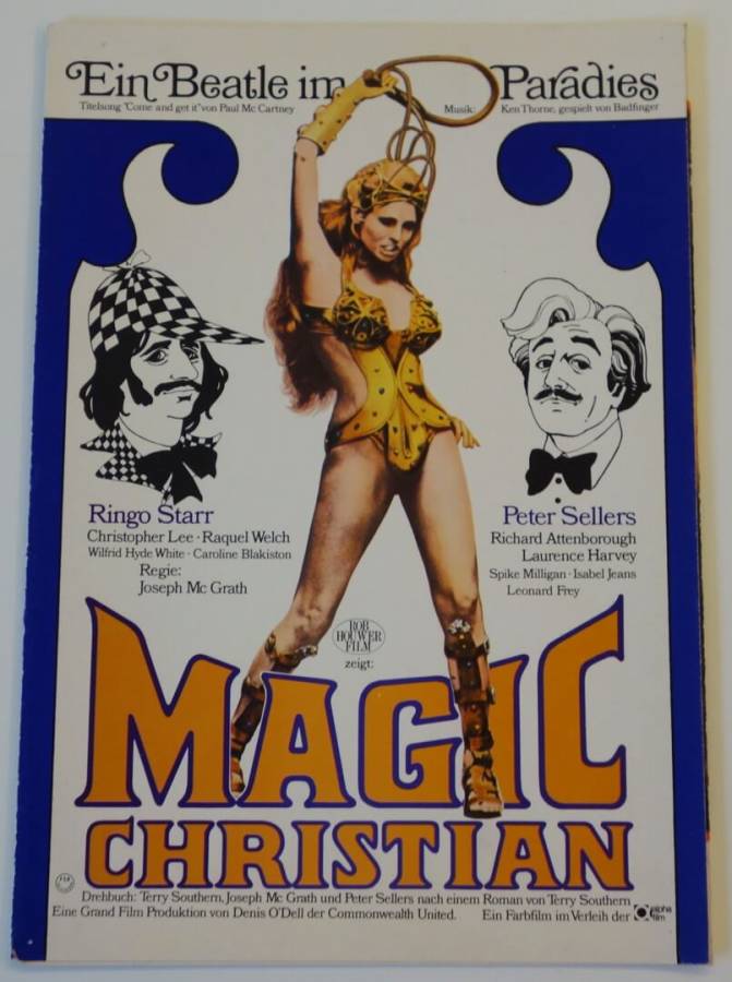 Magic Christian original german pressbook