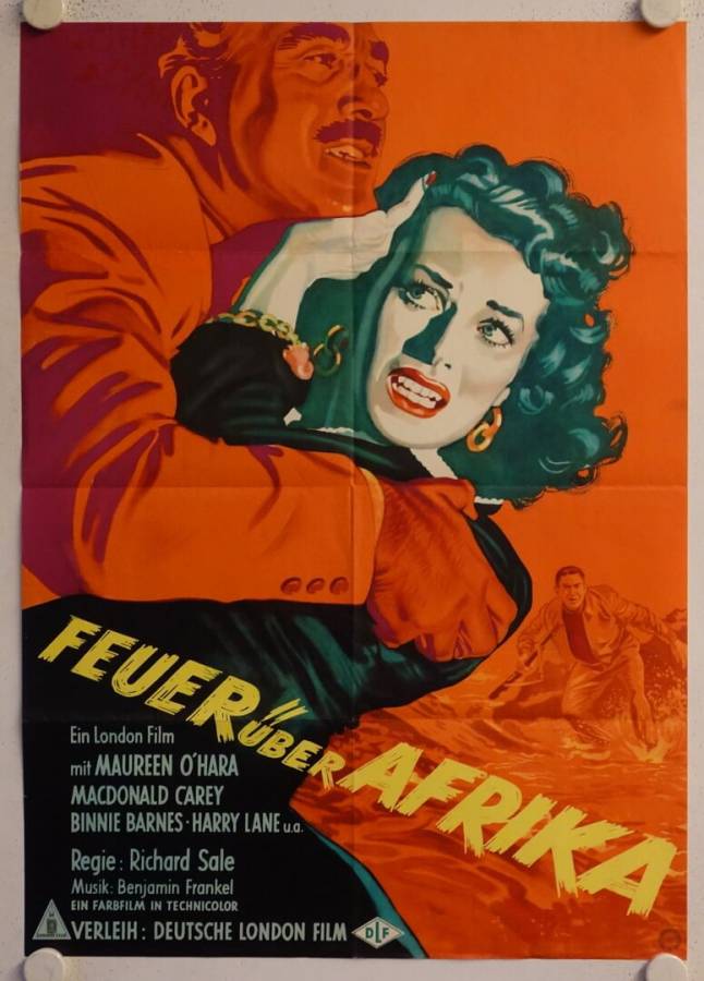 Malaga original release german movie poster