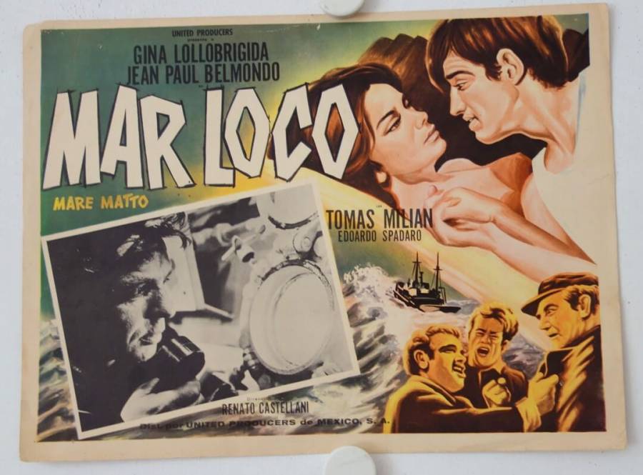 Mare Matto - Mad Sea original release mexican lobby card