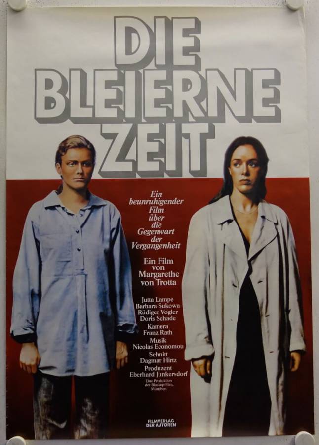 Die bleierne Zeit originales deutsches Filmplakat