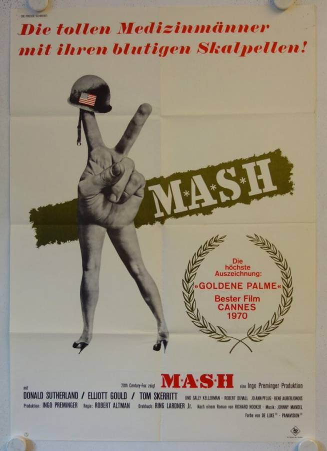 MASH original release german movie poster