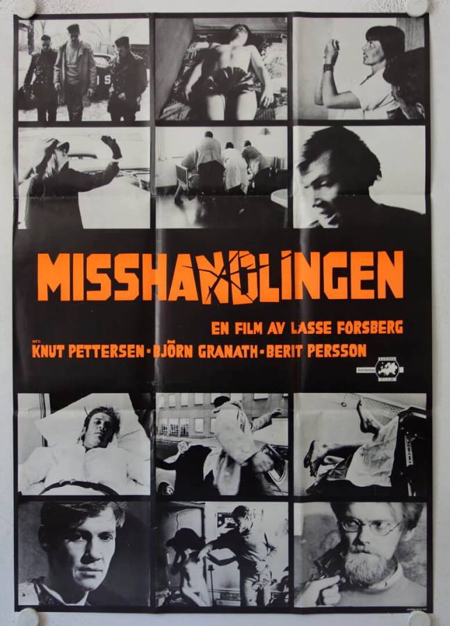 Körperverletzung originales Filmplakat aus Schweden